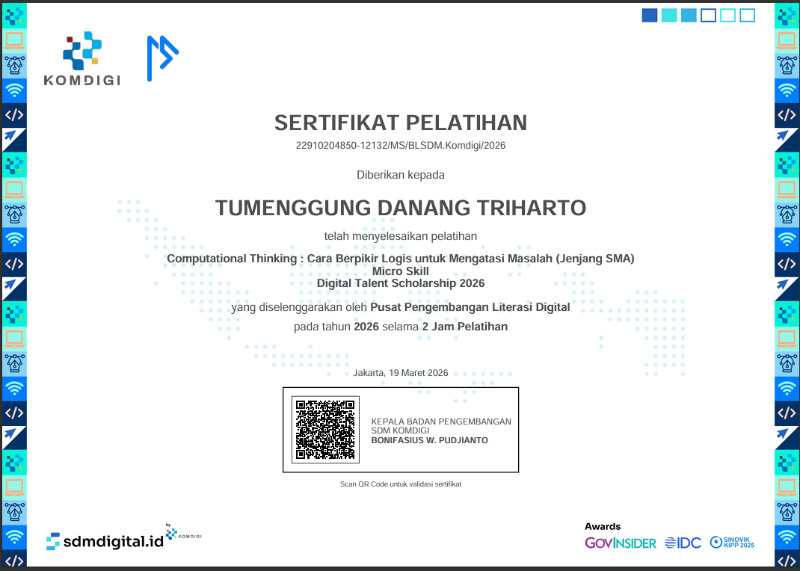Pemrograman (Micro Skill)
